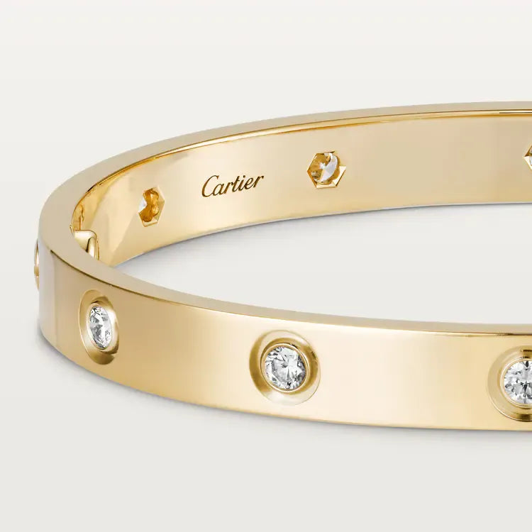 Bracelet with 10 Diamonds Q48200
