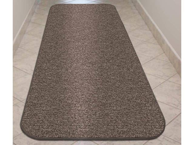 Skid-Resistant Carpet Runner Pebble Gray 16 ft. x 36 in. O83009