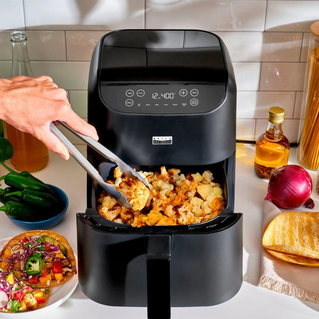 6-qt. Digital Air Fryer Black T1063
