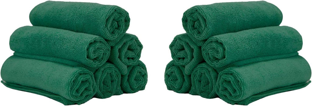 Microfiber Hand Towels 15x24 Blue Y71205