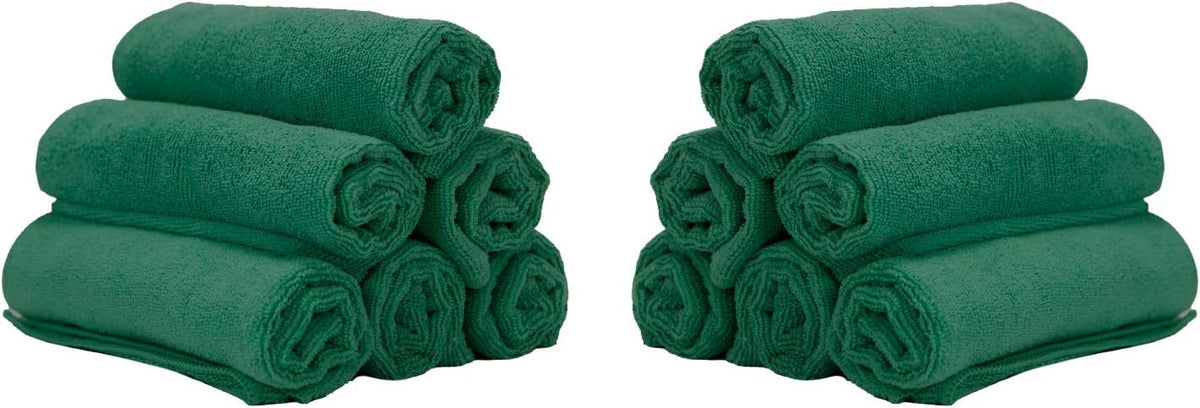 Microfiber Hand Towels 15x24 Blue Y71205