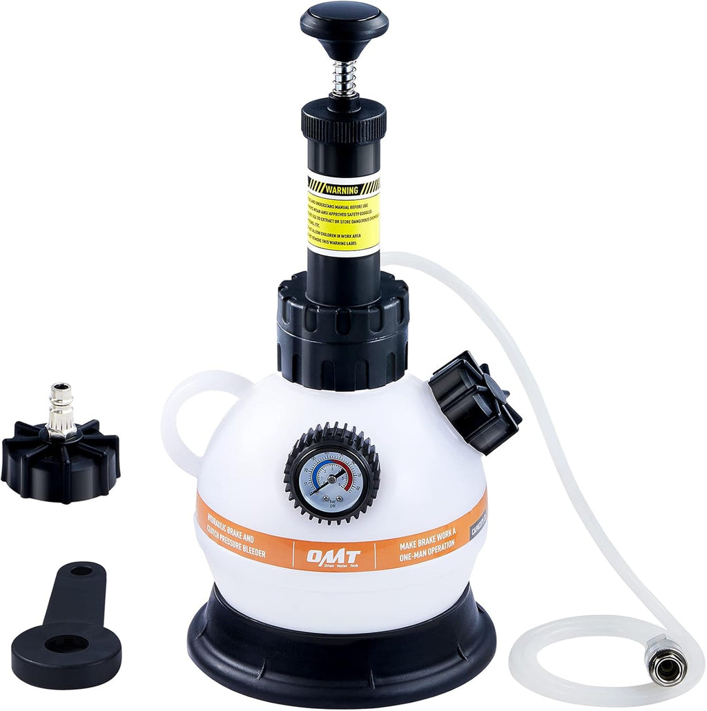 Brake Bleeder Kit with Hand Pump and Adapter O5112