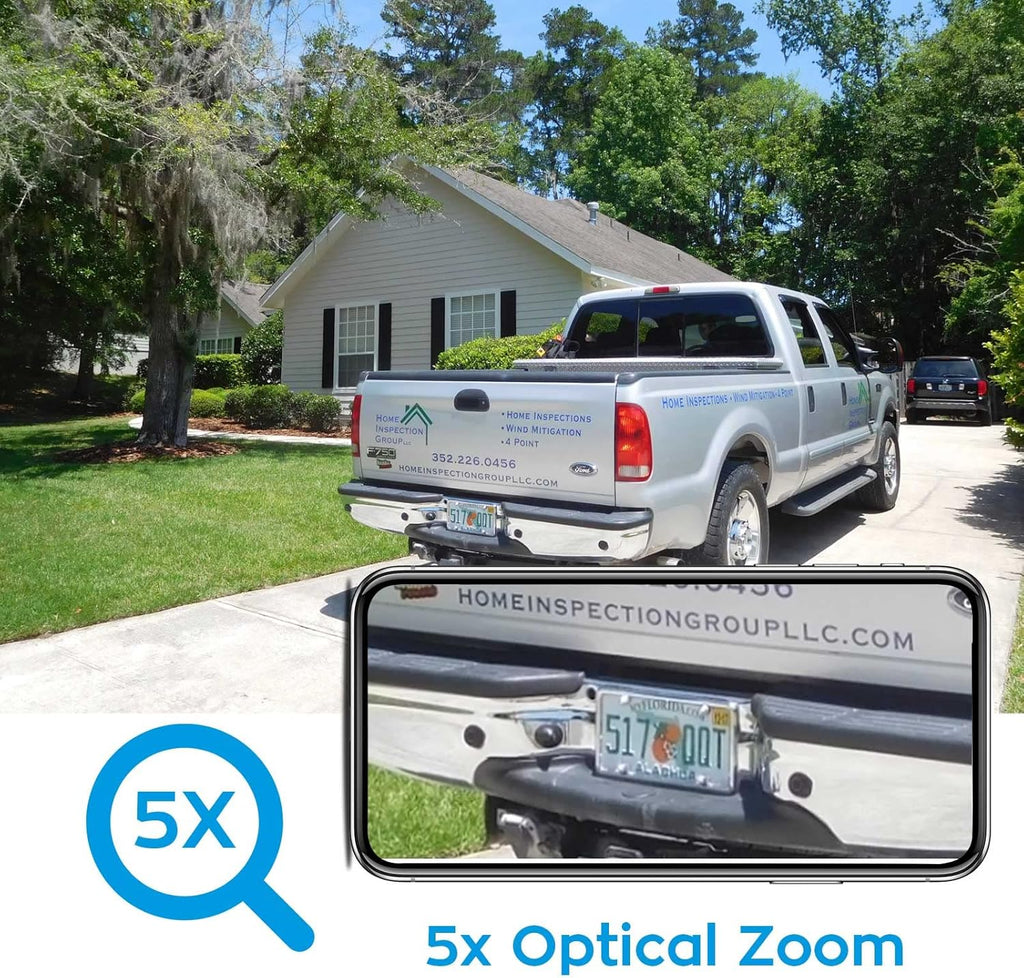 5MP 40x Zoom Auto-Track Rotation Wireless Security Camera I8444