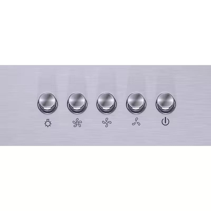 30 in. 350CFM Convertible Pyramid Wall Mount Range Hood in Stainless Steel S94577