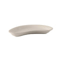 8 3/4 x 4 1/8 x 1 1/8 Crescent Dish Eggshell, Case of 12 O679587