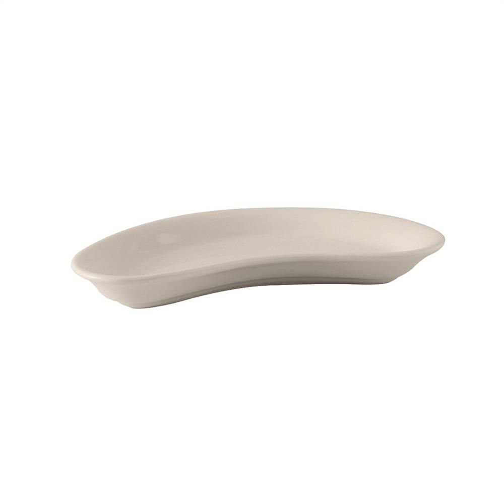 8 3/4 x 4 1/8 x 1 1/8 Crescent Dish Eggshell, Case of 12 O679587