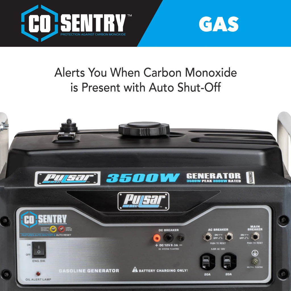 3,500-Watt Gasoline Powered Generator M34248