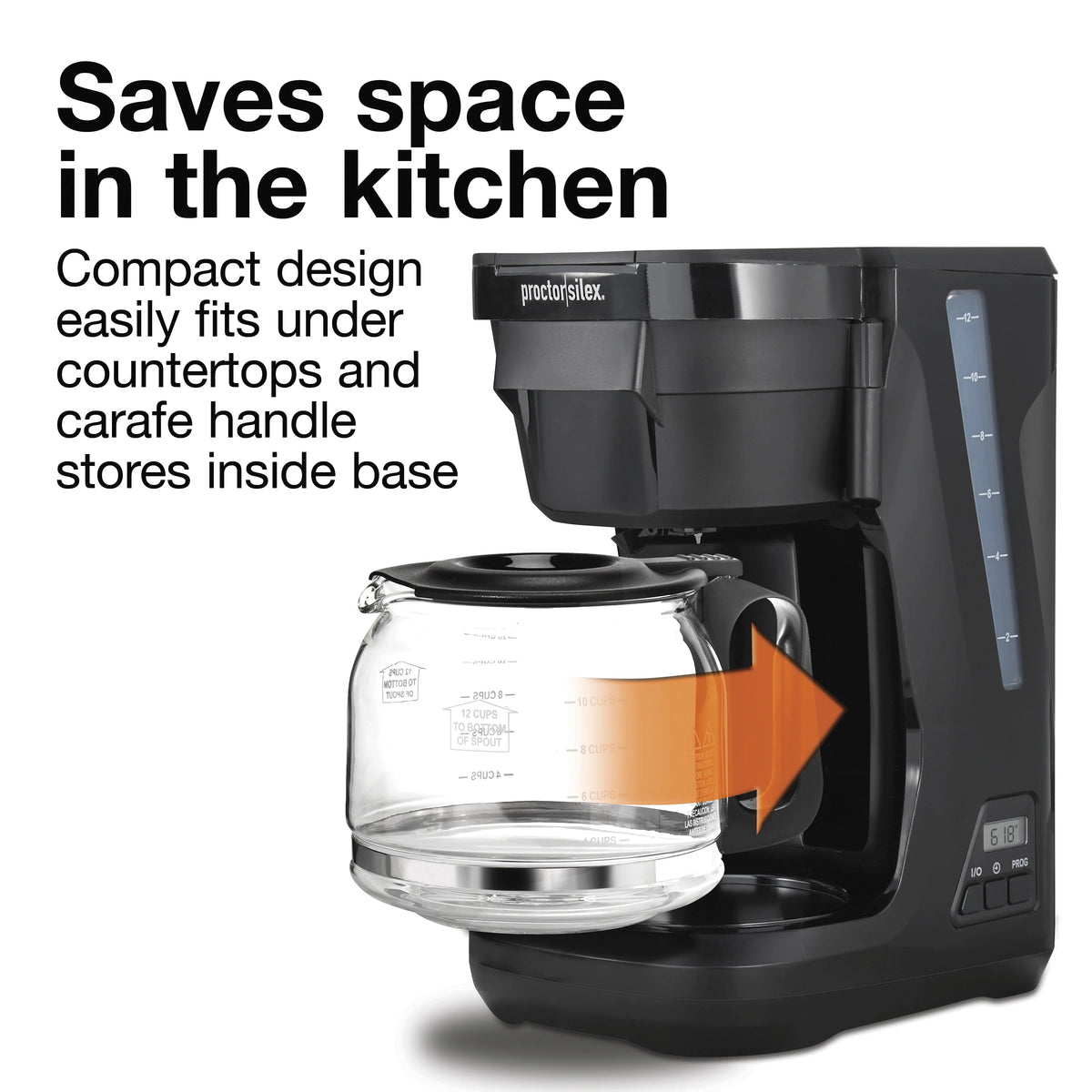 12 Cup Programmable Coffee Maker F65911