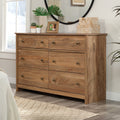 White 6 Drawer Dresser Y90627