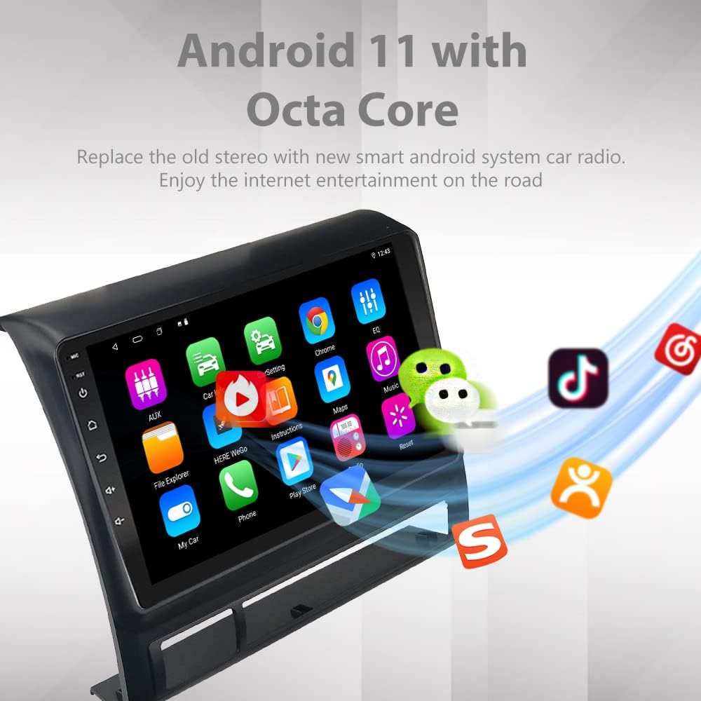 Android 11 Car Radio 9 inch Touch Screen Bluetooth USB Player M68104