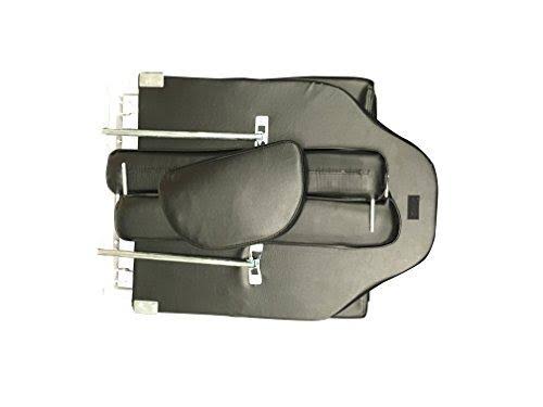 3 Fold Portable Tattoo Facial Bed Massage Table Chair Black Z778