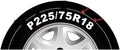 18 inch Aluminum 5 Lug Car Wheel O7345
