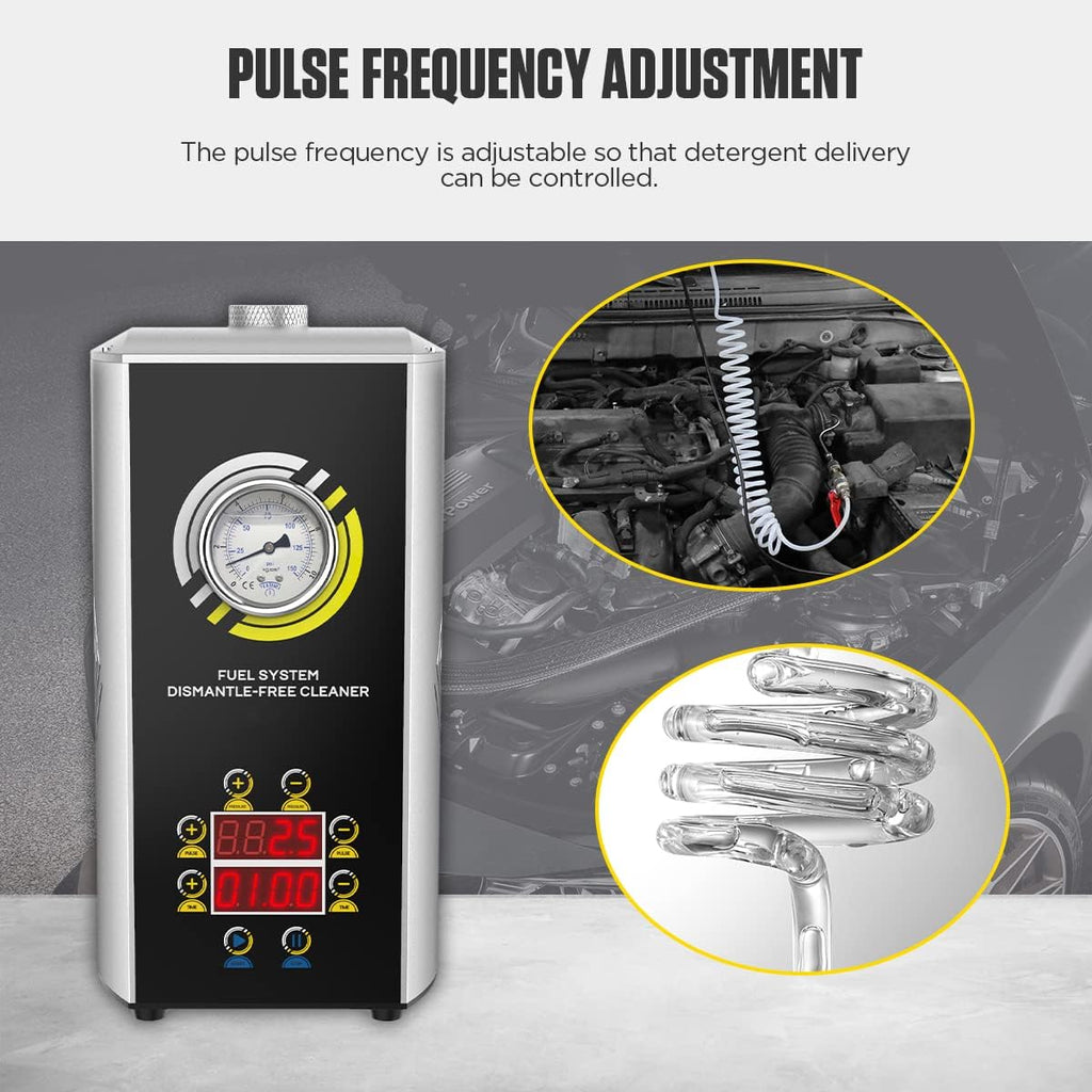 Car Fuel Injector Cleaner with Built-in Air Pump Y73652