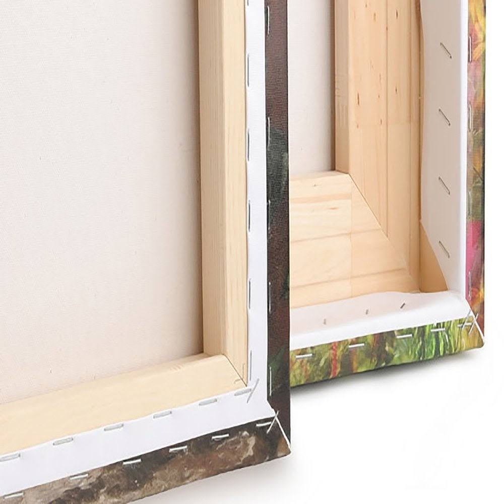Watercolor Red Poppy Flowers 5 Piece Canvas Painting Set V846466