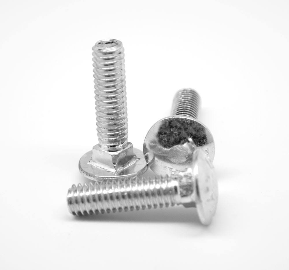 5/16x22-18 x 3 1/4x22 Coarse Thread Stainless Steel Carriage Bolt Pk 100 D489