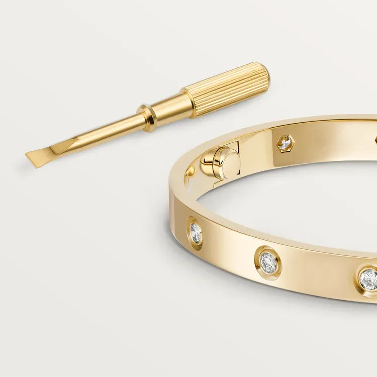Bracelet with 10 Diamonds Q48200