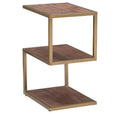 3-Tier Metal Accent Side Table U8027