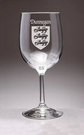 Irish Coat of Arms Wine Glasses Set of 4 X825