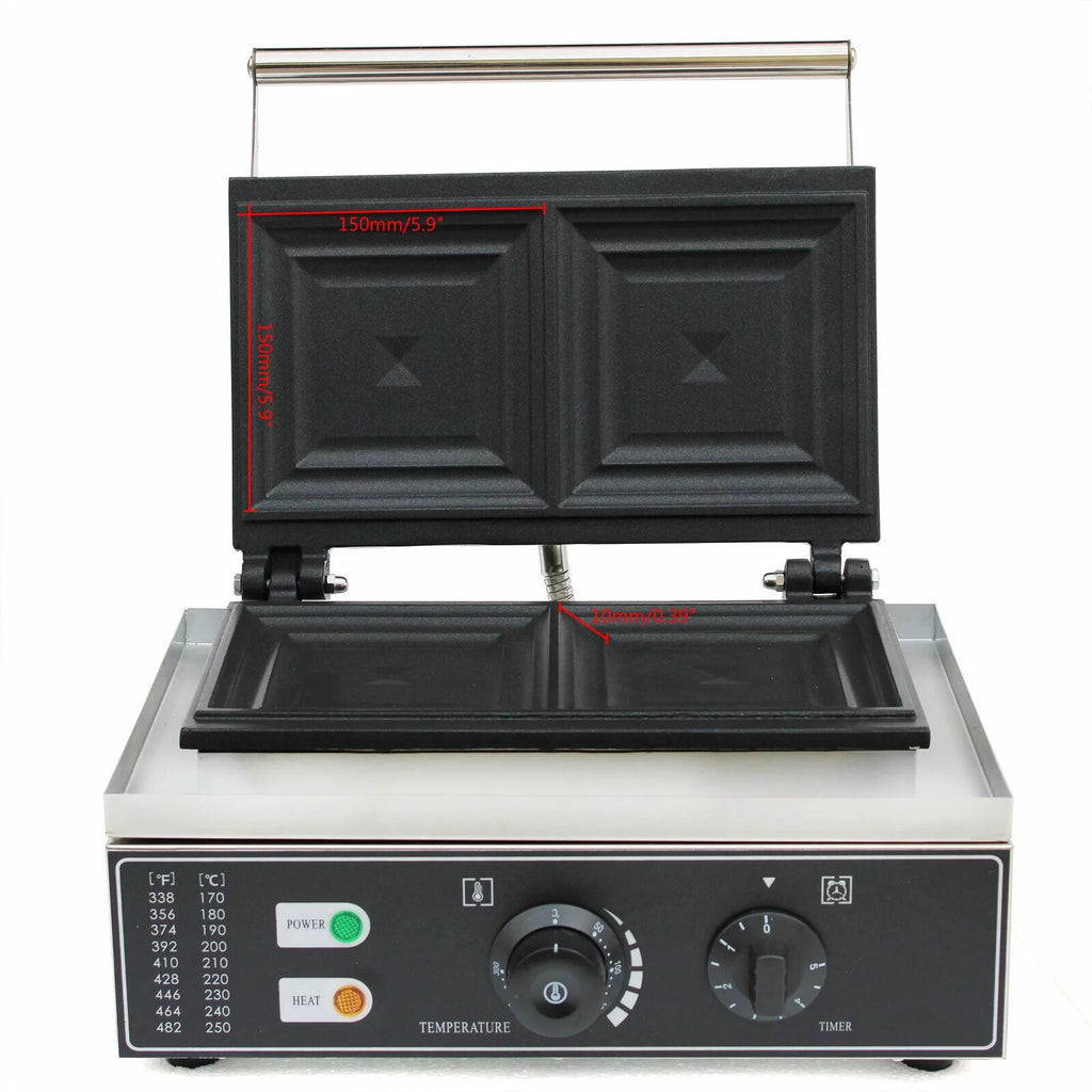 Commercial Sandwich Machine Adjustable Temperature I92267