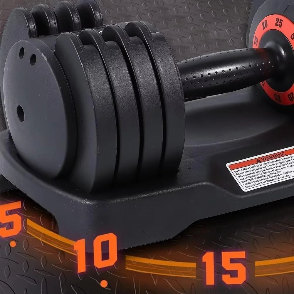 Adjustable Dumbbell Set with Anti-Slip Handle X171393
