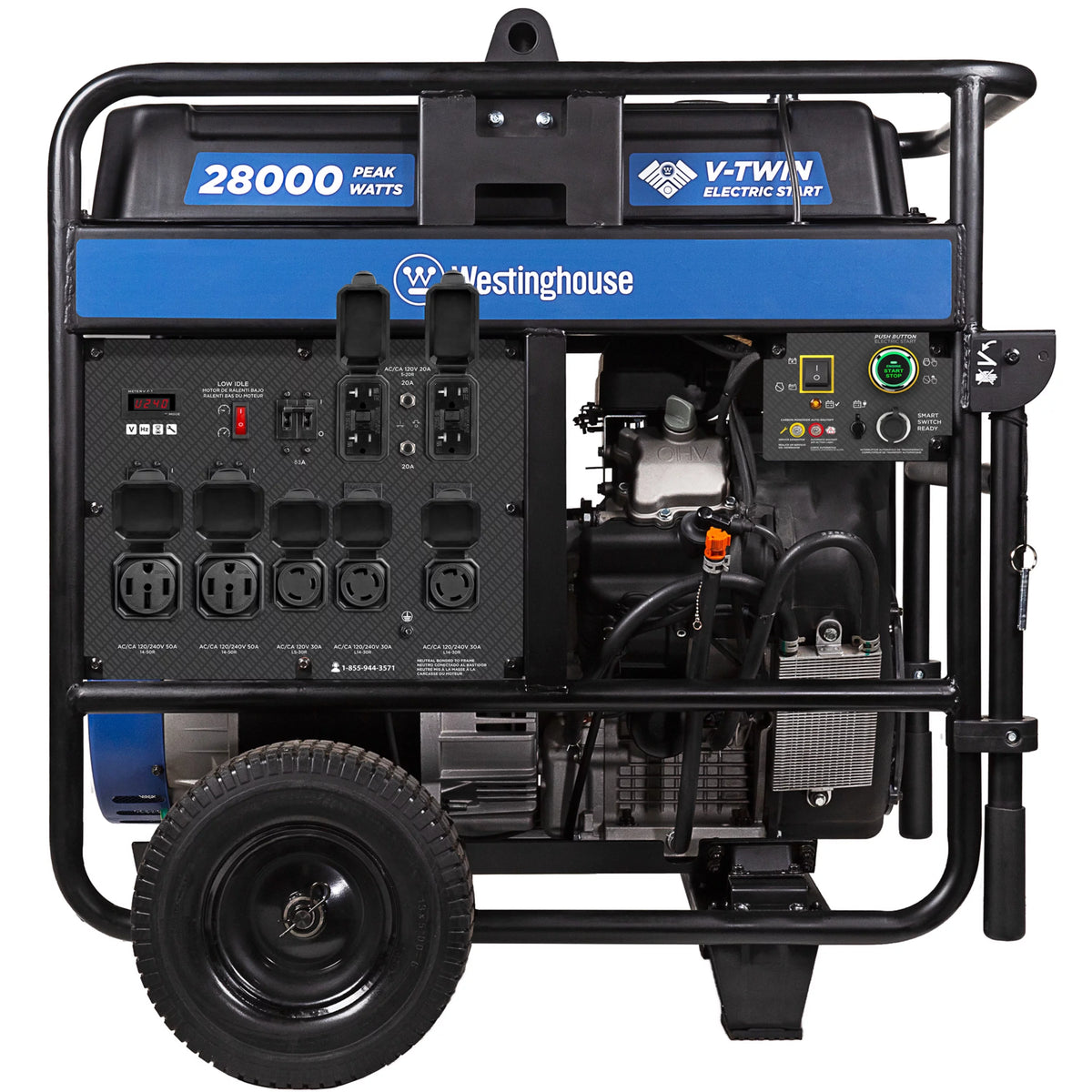 28000 Peak Watt Portable Generator with CO Sensor O988