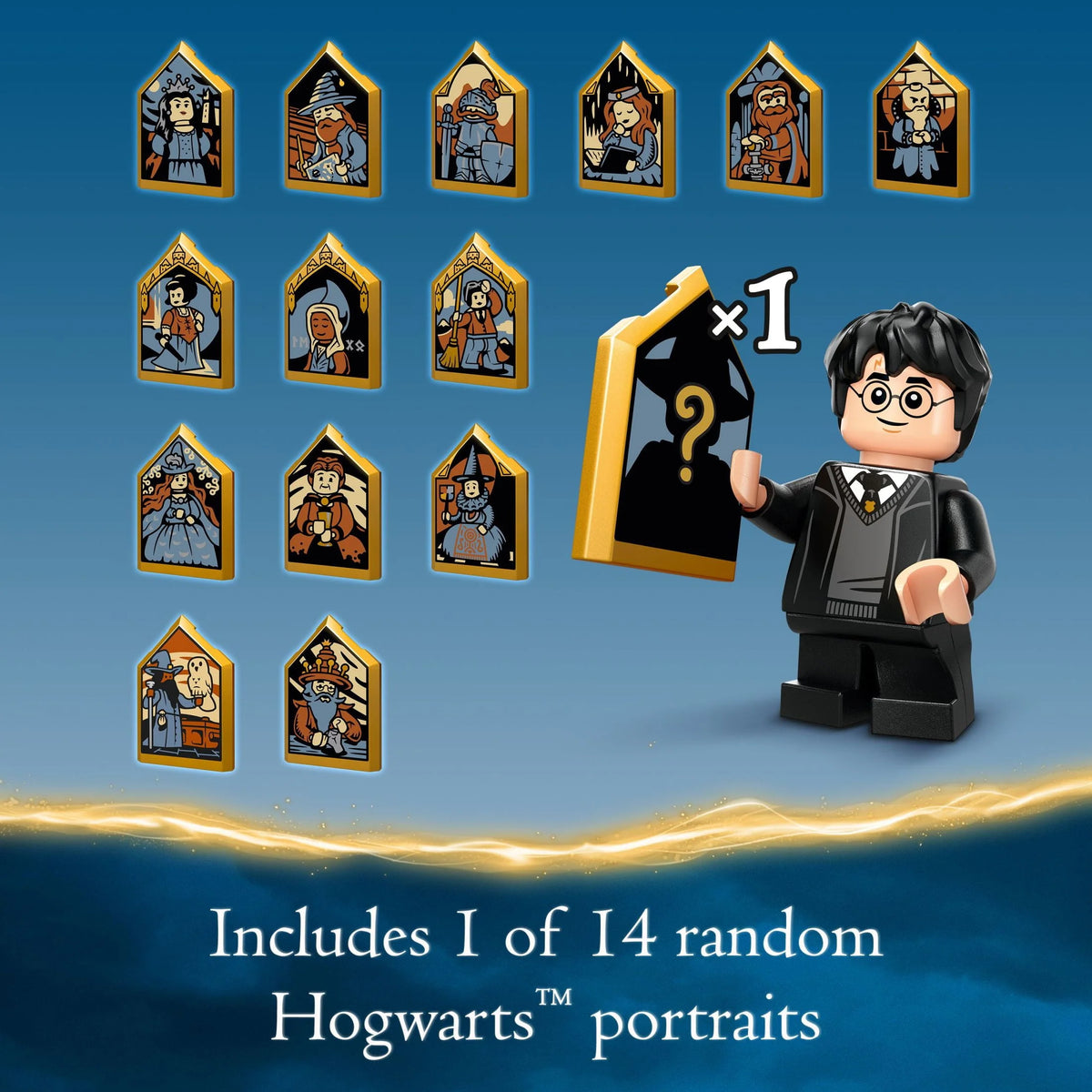 Harry Potter Hogwarts Castle Boathouse Toy with 2 Buildable Boats and 5 Minifigures U943042