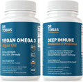 Vegan Omega 3 Algae Oil and Probiotics & Prebiotics Bundle X83053