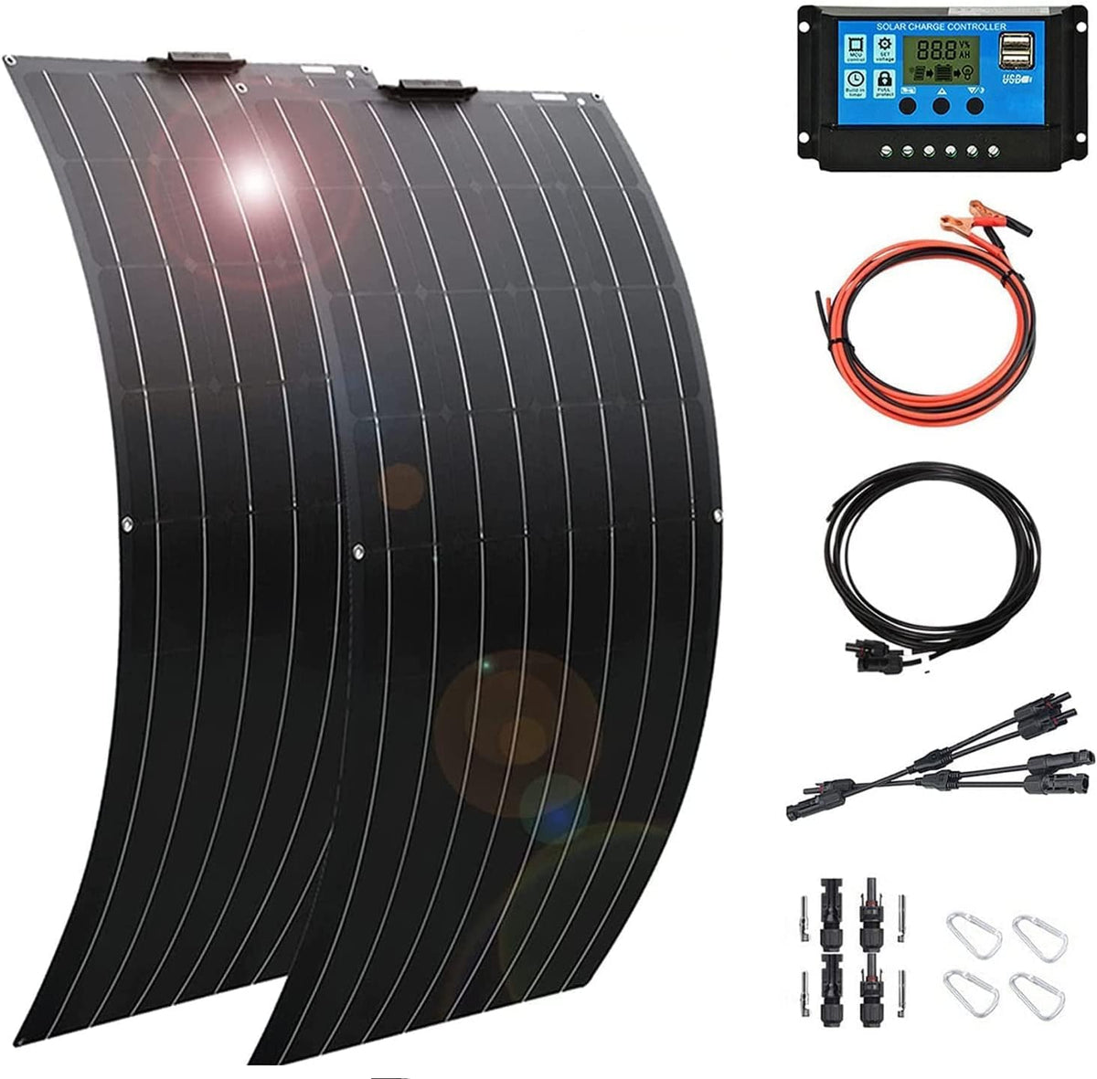 600W Portable Flexible Solar Panel with Controller Z7390