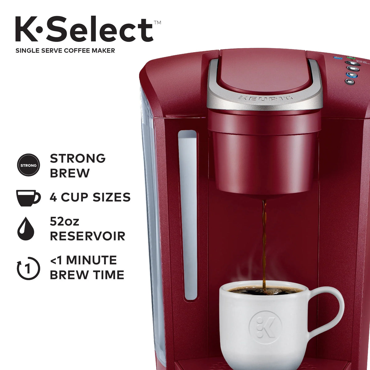 Single-Serve K-Cup Pod Coffee Maker W9209