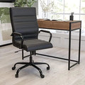 Brown Faux Leather High-Back Office Chair C34860
