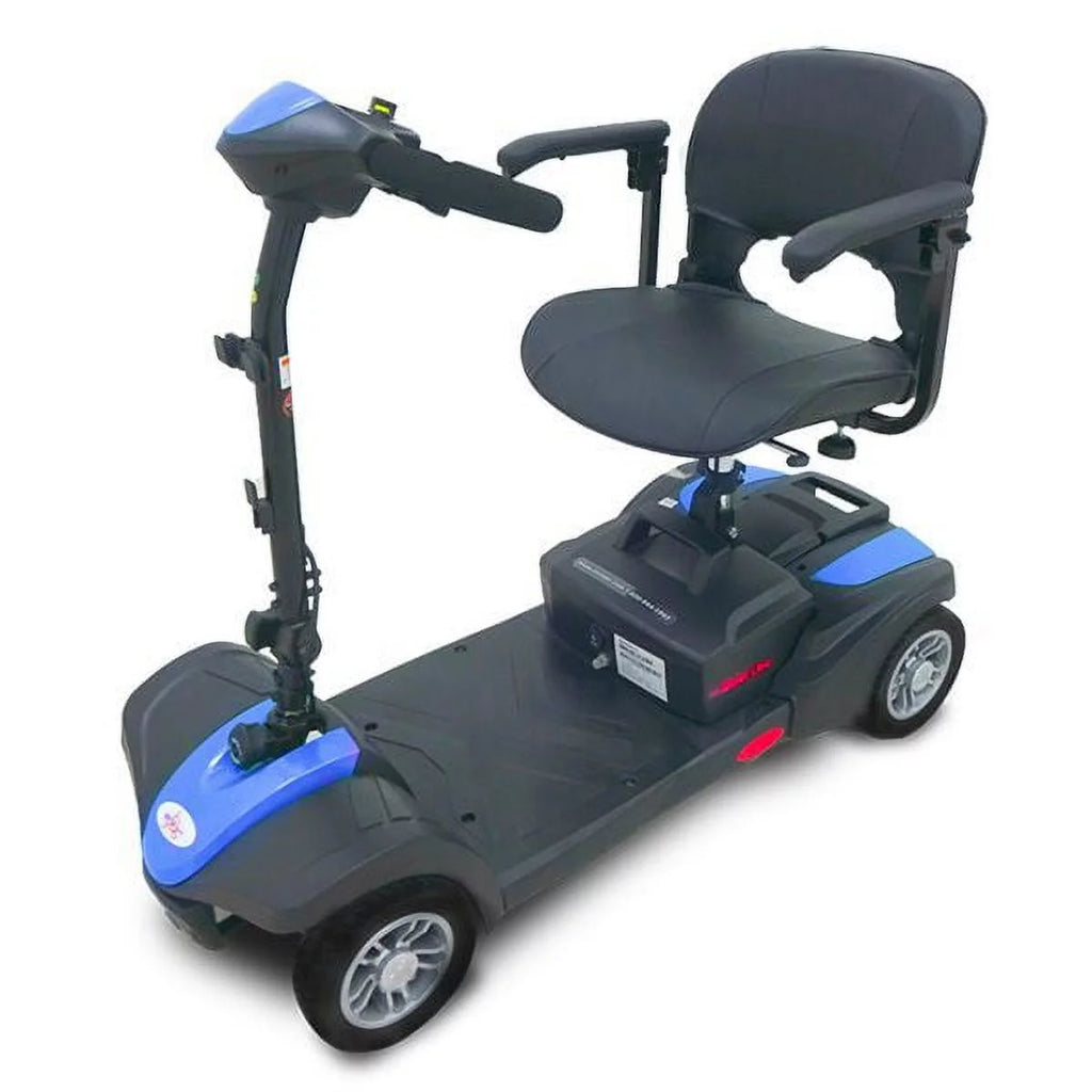 4-Wheel Mobility Scooter with Basket, 12Ah Battery, Swivel Seat, 280Lbs, Red A4582