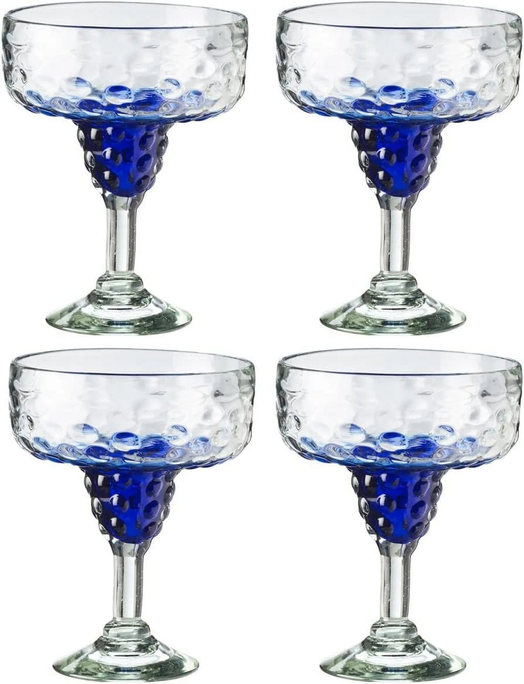 Handmade Mexican Recycled 15 Ounce Set of 4 K234938