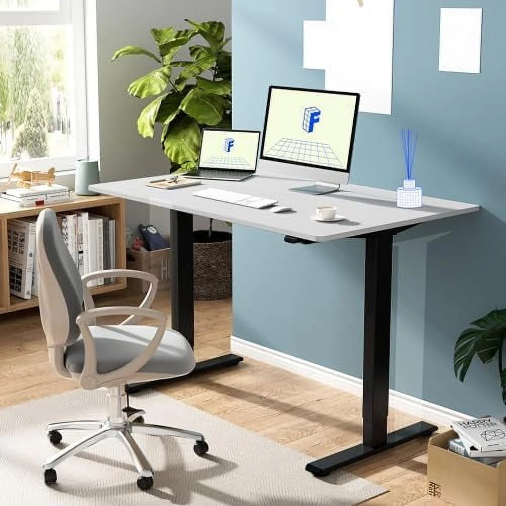 Electric Height Adjustable Standing Desk Steel Frame with Keypad V193
