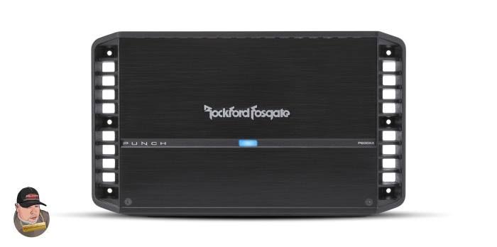 4-Channel Class AB Car Audio Amplifier E8185
