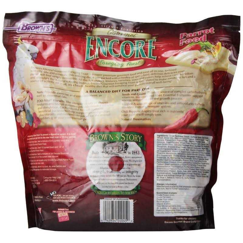 Parrot Food R407930