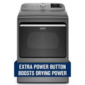 7.4 cu. ft. 240-Volt Electric Dryer with Hamper Door T55577