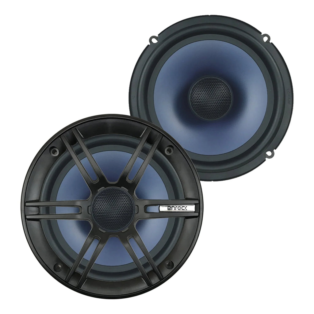 Single DIN Bluetooth CD Receiver with 6.5 Marine Speakers and Install Kit Q583284