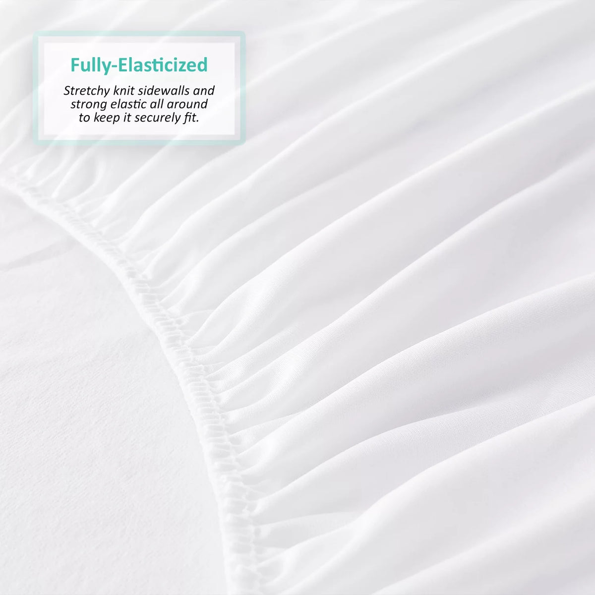 100% Waterproof Cotton Terry Mattress Protector L874