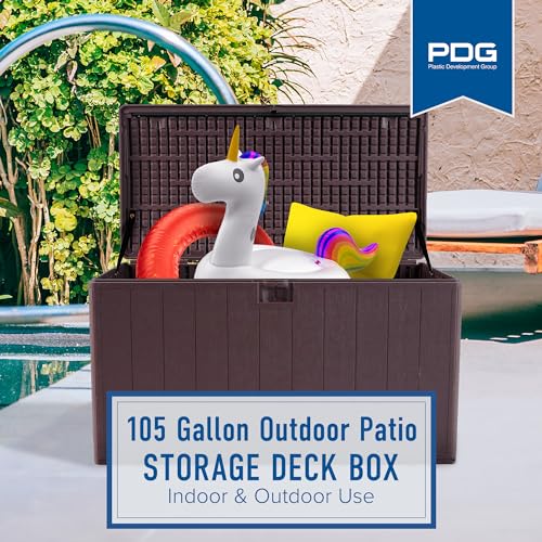 73 Gallon Outdoor Storage Deck Box B7710