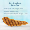 Natural Dog Treats Steak 30 oz Bag F238