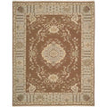 Brown Rectangle Area Rug L22238