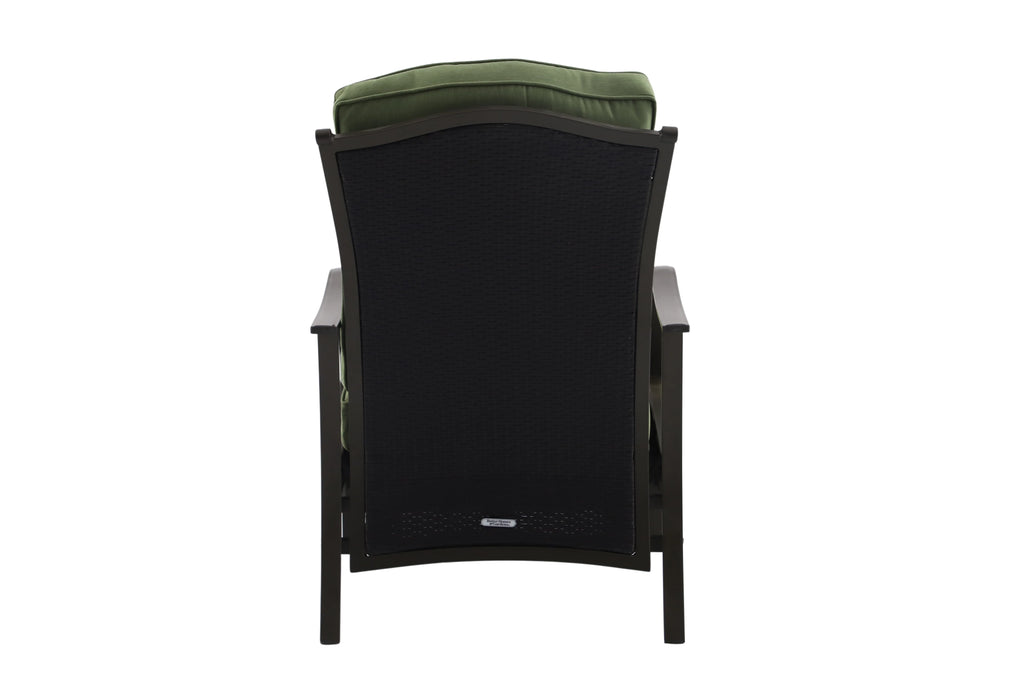 Steel Outdoor Recliner with Cushions M39520