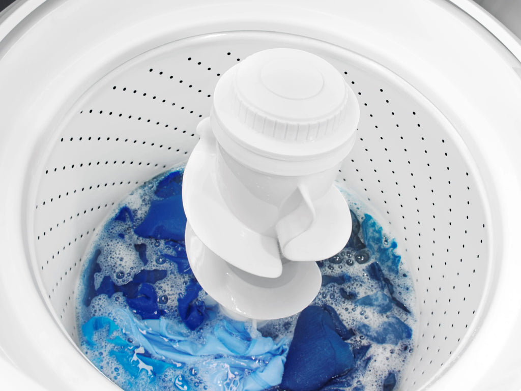 Top-Load Washer with Dual Action Agitator, 3.5 Cu. ft. Capacity, White J684