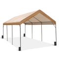10' X 20’ Heavy Duty Galvanized Carport with 8 Legs I20106