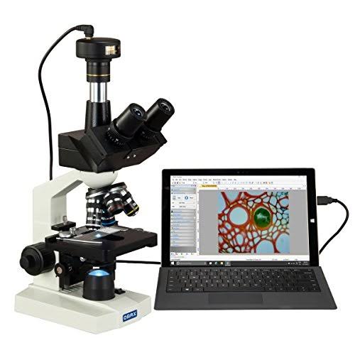 Trinocular Compound LED Microscope with 5MP Digital Camera V836