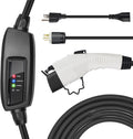 Level 1-2 EV Charger, 16Amp 25 Feet Portable Electric Vehicle Charger Y5608