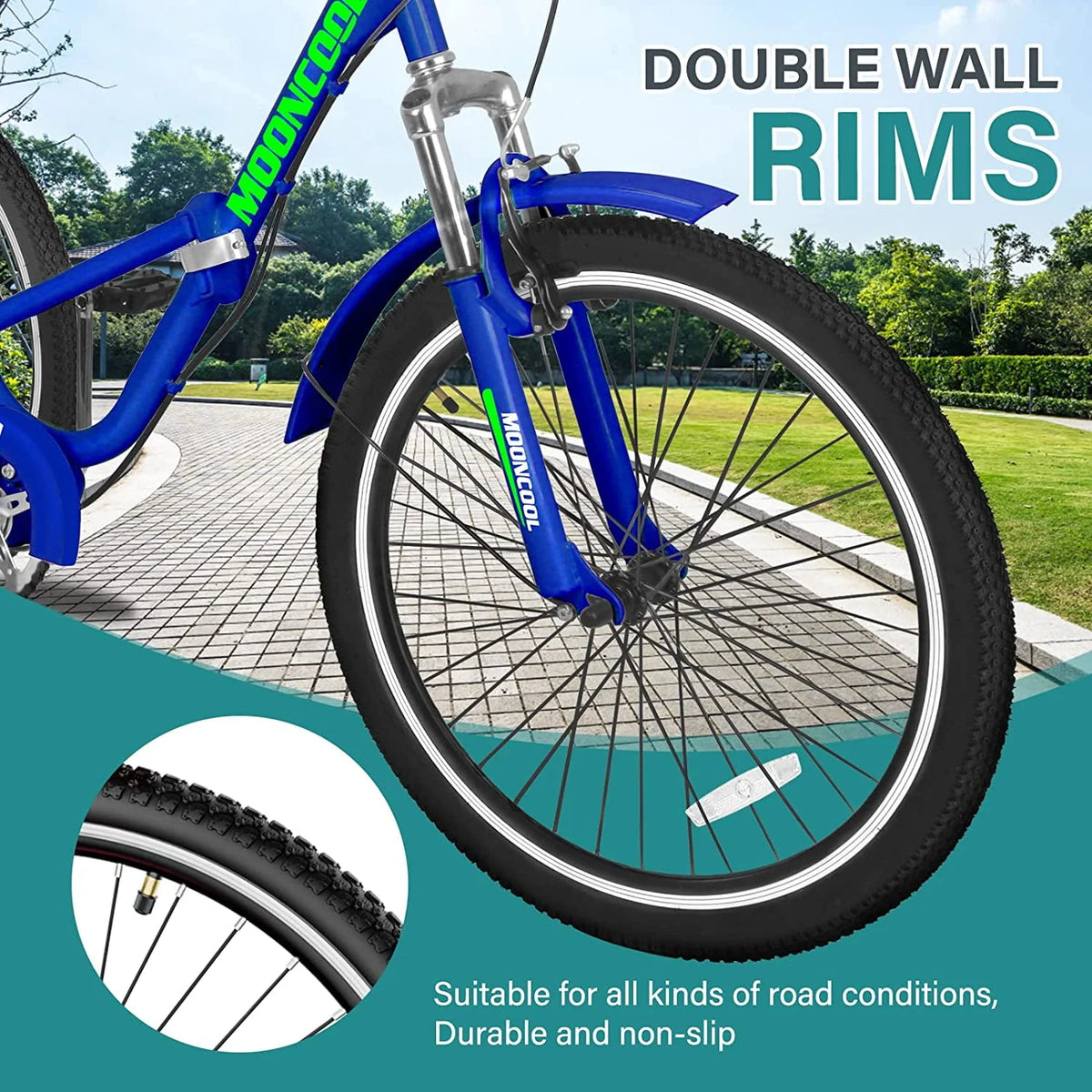 7 Speed Folding Adult Tricycle with Basket L7074