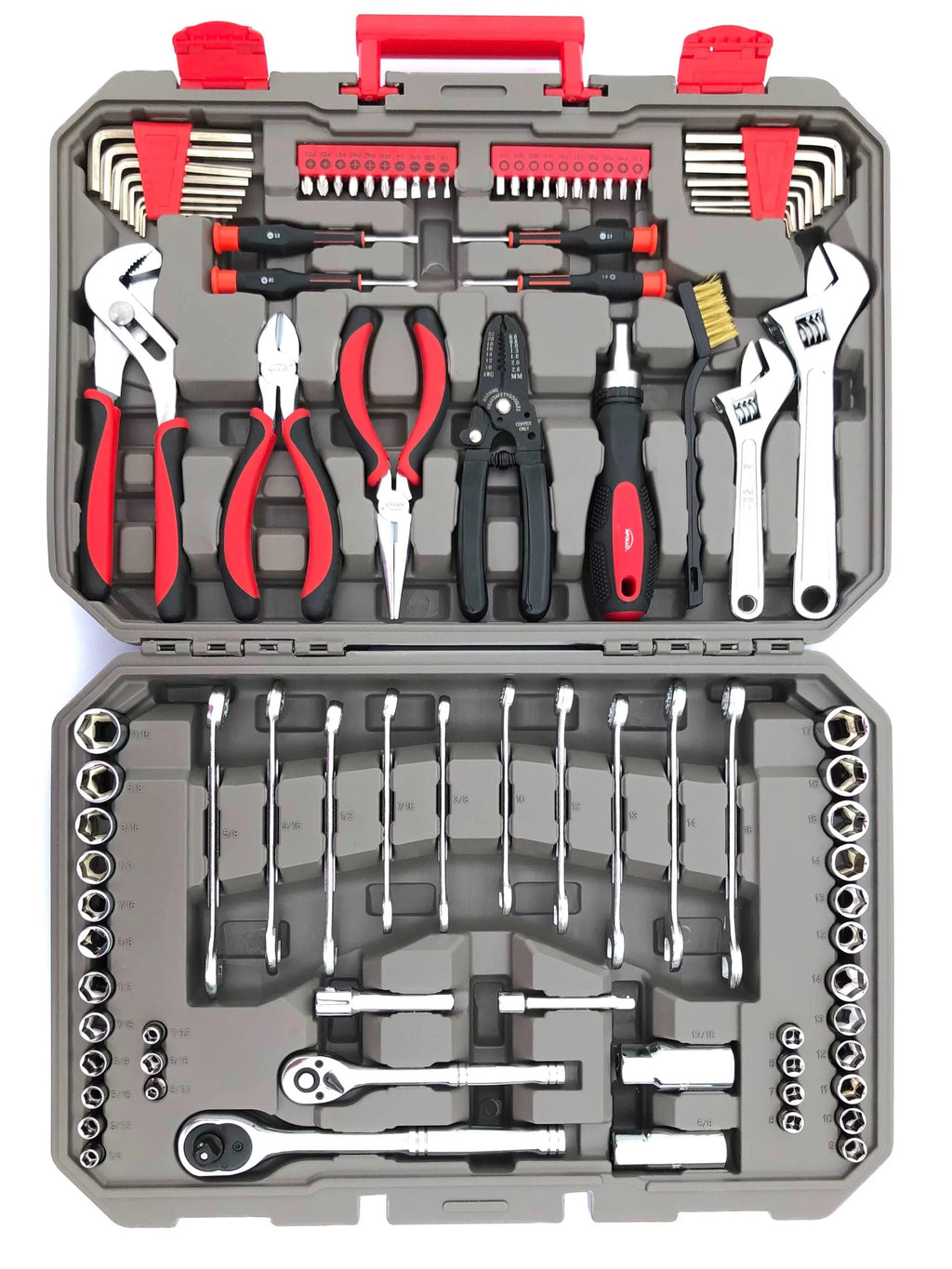 95 Piece Mechanics Tool Set in Metric and SAE G952