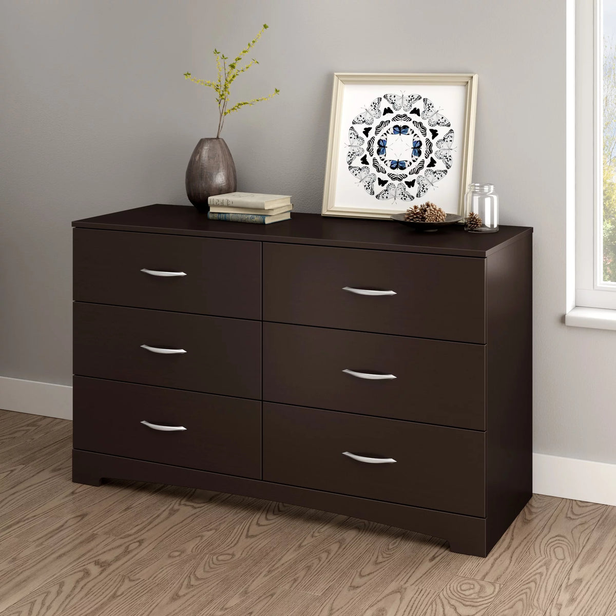 Double Dresser in Dark Chocolate X744