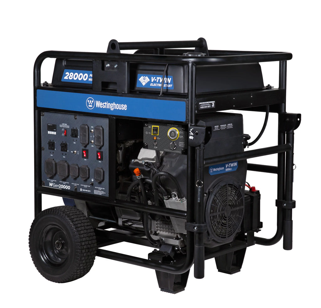 28000 Peak Watt Portable Generator with CO Sensor O988